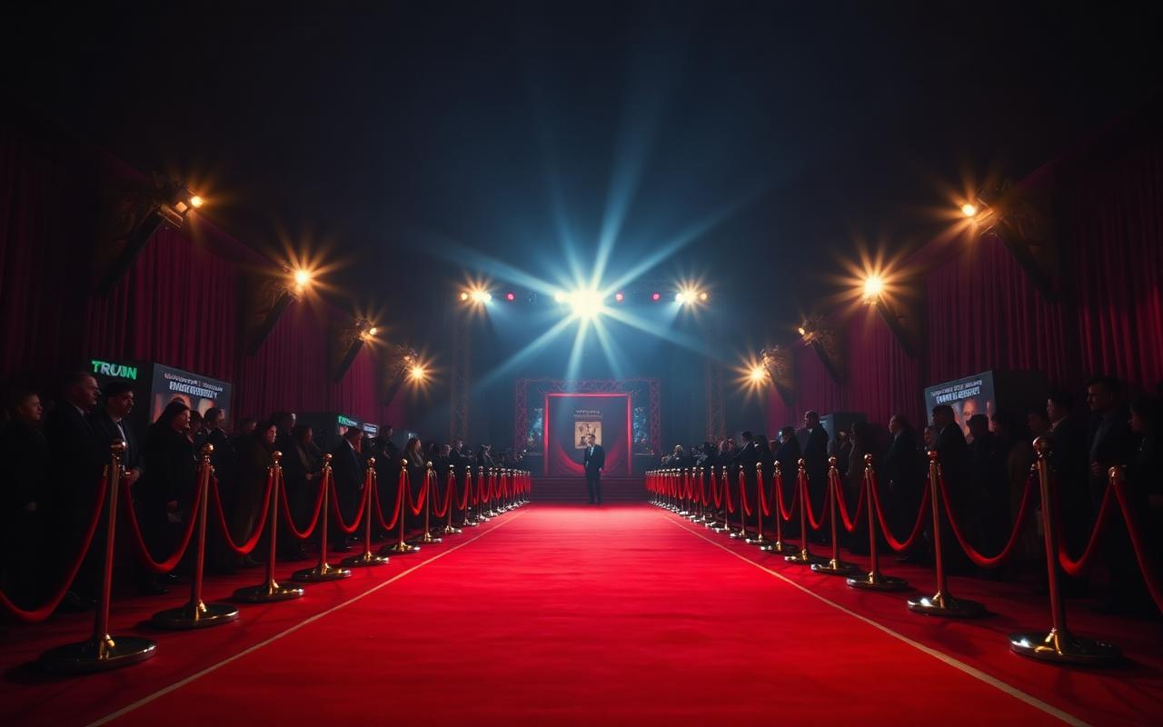 Landing page per campagna evento cinema
